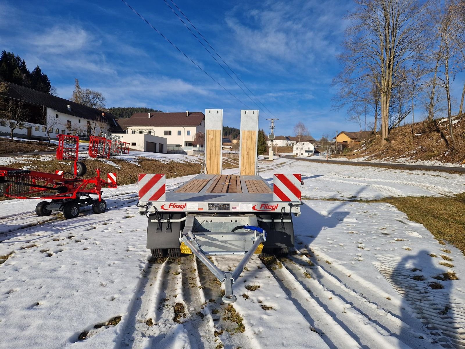Tieflader του τύπου Fliegl DTL 300 P Agrar, Gebrauchtmaschine σε Grünbach (Φωτογραφία 9)
