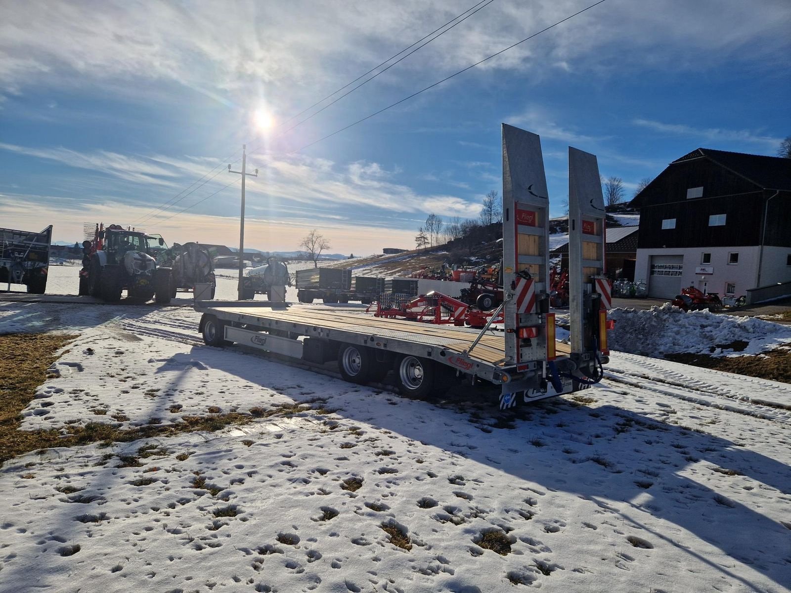 Tieflader του τύπου Fliegl DTL 300 P Agrar, Gebrauchtmaschine σε Grünbach (Φωτογραφία 7)