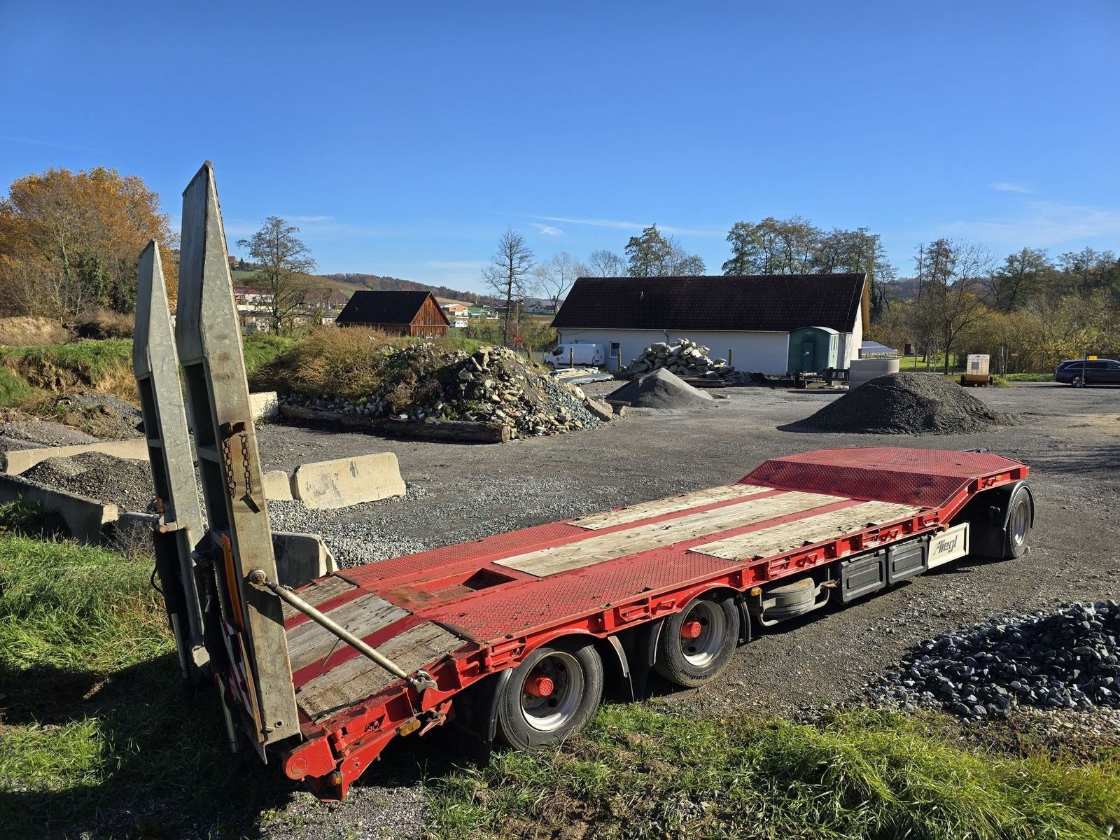 Tieflader of the type Fliegl DTS240, Gebrauchtmaschine in Gabersdorf (Picture 7)
