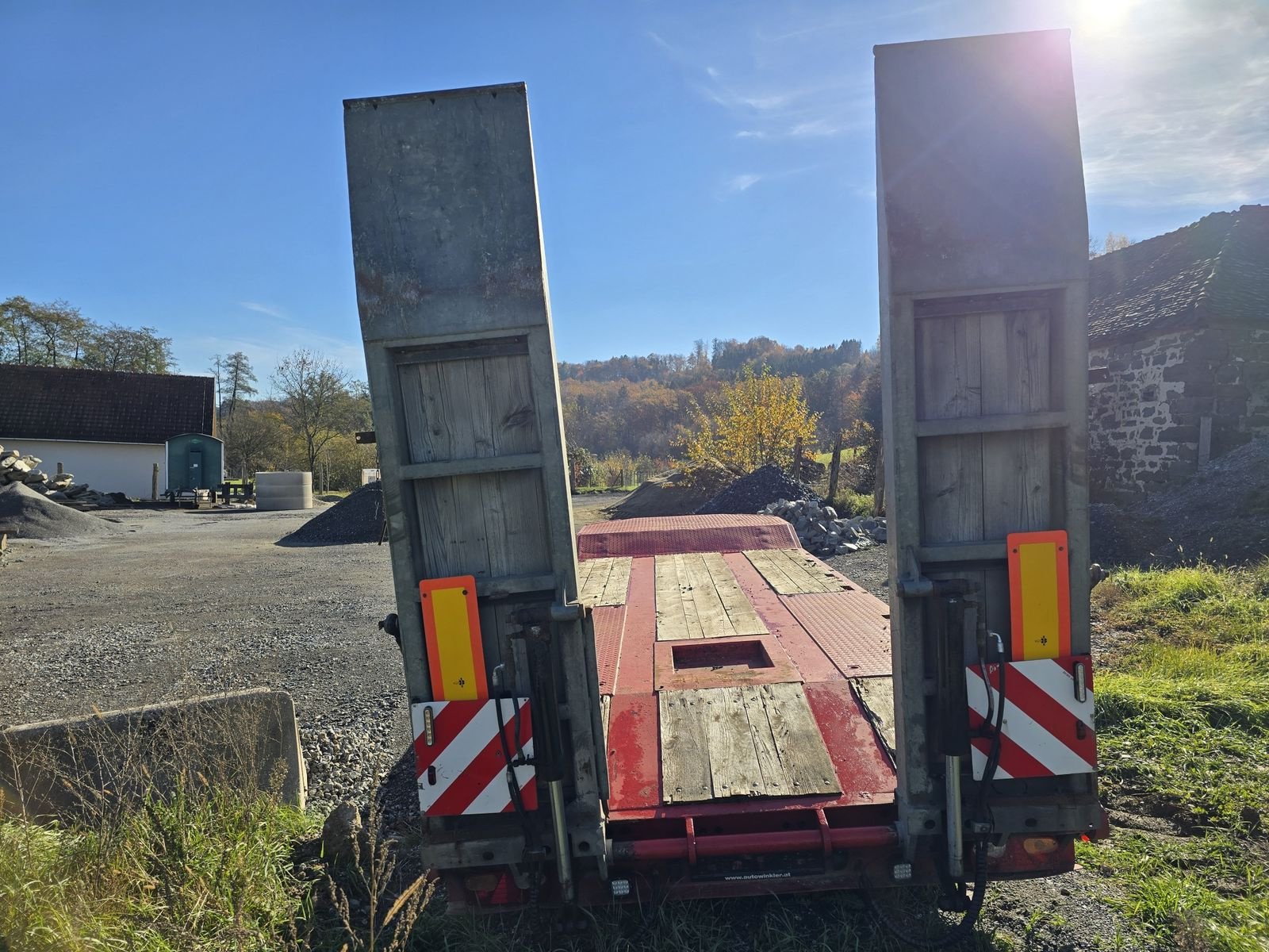 Tieflader of the type Fliegl DTS240, Gebrauchtmaschine in Gabersdorf (Picture 4)