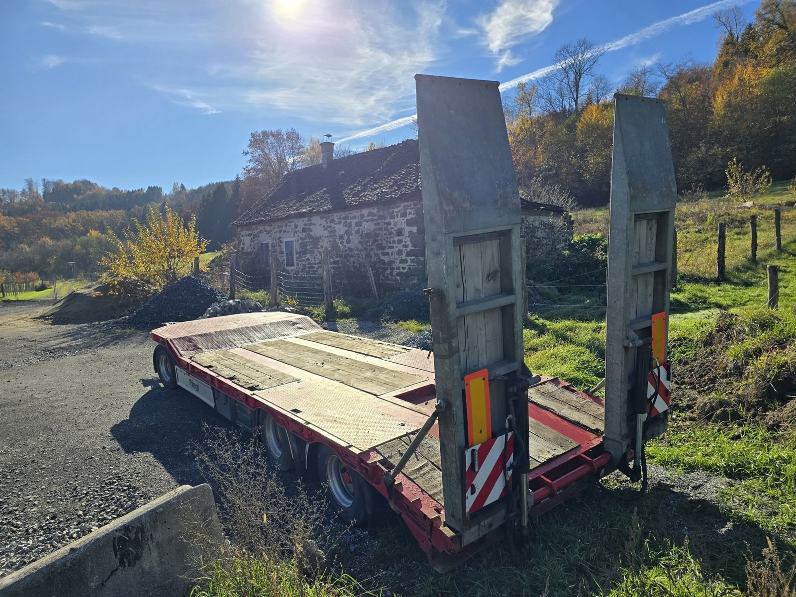 Tieflader of the type Fliegl DTS240, Gebrauchtmaschine in Gabersdorf (Picture 3)