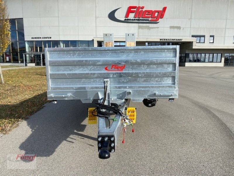 Tieflader des Typs Fliegl TPA 200, Neumaschine in Mühldorf (Bild 11)