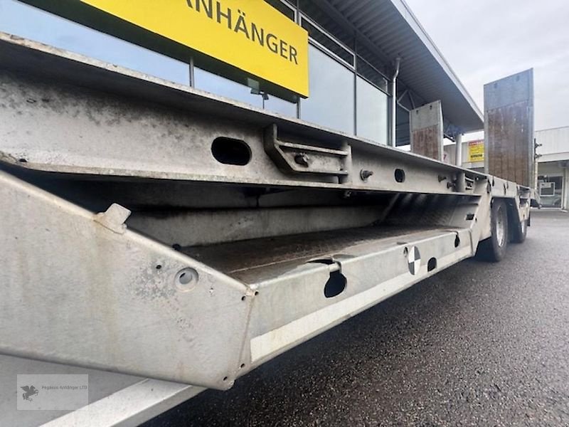 Tieflader du type Fliegl VTS 400 4 Achs Tieflader Radmulden + Rampen 40t. 1. Hd, Gebrauchtmaschine en Gevelsberg (Photo 7)