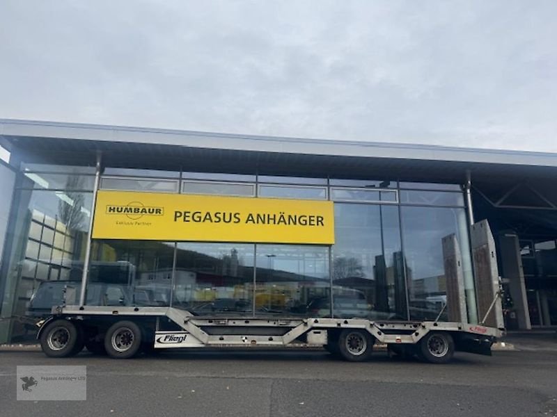 Tieflader tip Fliegl VTS 400 4 Achs Tieflader Radmulden + Rampen 40t. 1. Hd, Gebrauchtmaschine in Gevelsberg (Poză 1)