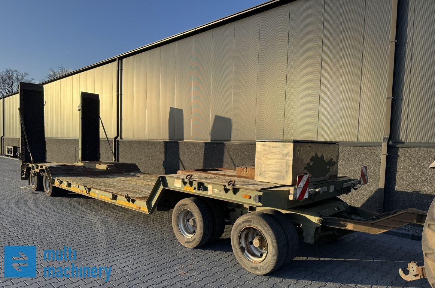 Tieflader des Typs Goldhofer 4-asser kuipdieplader, Gebrauchtmaschine in Geesteren (Bild 1)