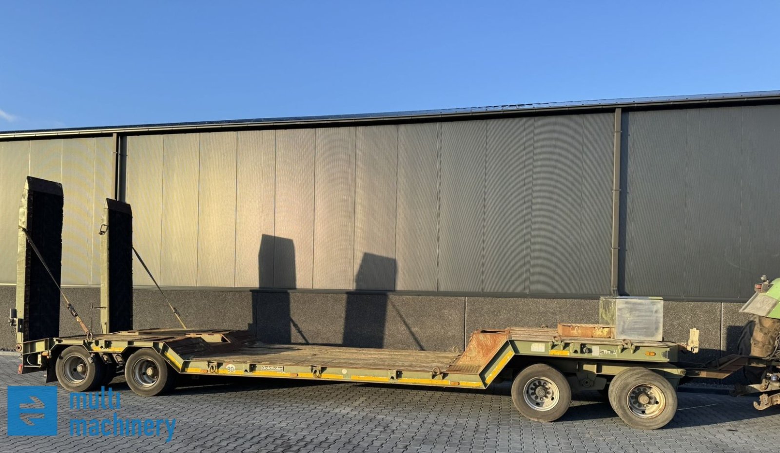 Tieflader des Typs Goldhofer 4-asser kuipdieplader, Gebrauchtmaschine in Geesteren (Bild 2)