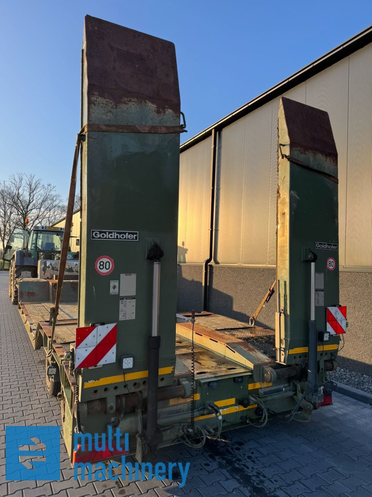 Tieflader des Typs Goldhofer 4-asser kuipdieplader, Gebrauchtmaschine in Geesteren (Bild 5)