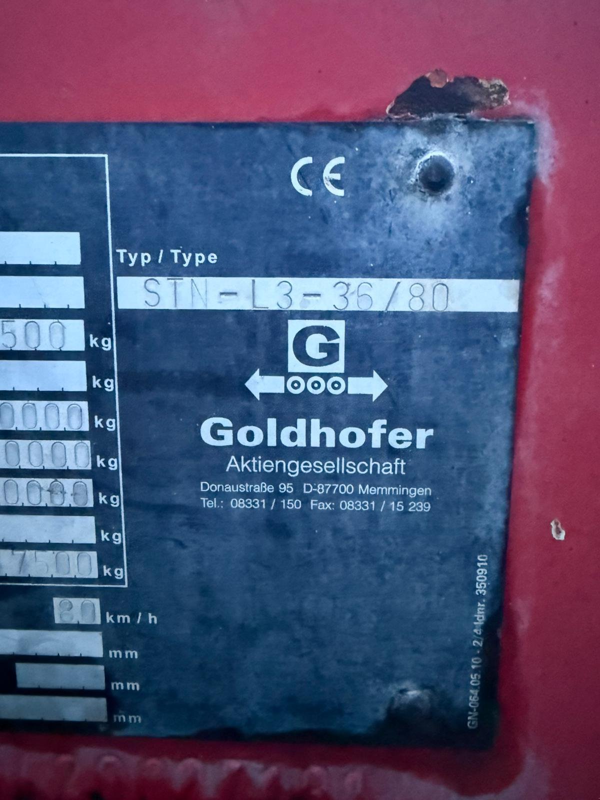 Tieflader типа Goldhofer Tieflader, Gebrauchtmaschine в Burglengenfeld (Фотография 5)