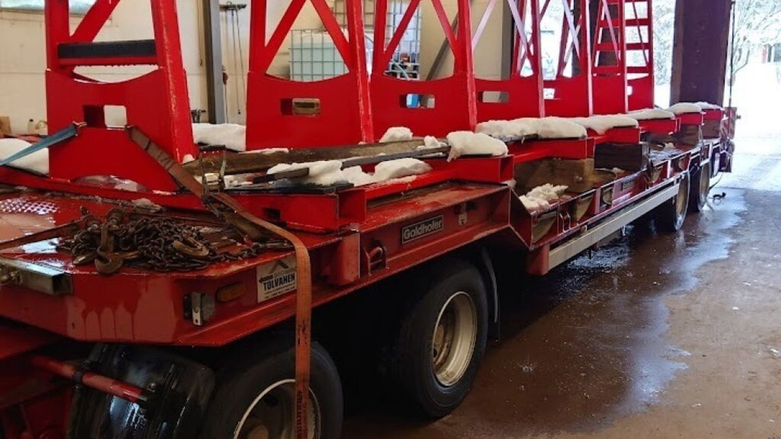 Tieflader Türe ait Goldhofer TU 4-32/80, Gebrauchtmaschine içinde Rødovre (resim 1)
