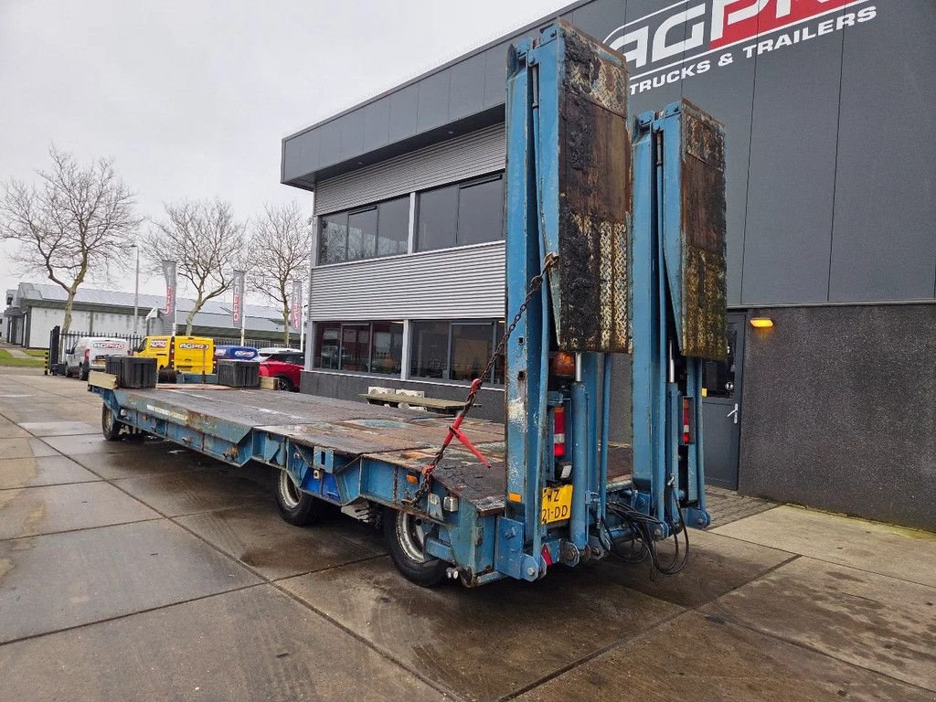 Tieflader of the type GS 3 ass hydr rampen, lier, bladgeveerd, lange laadvloer, Gebrauchtmaschine in Emmeloord (Picture 2)