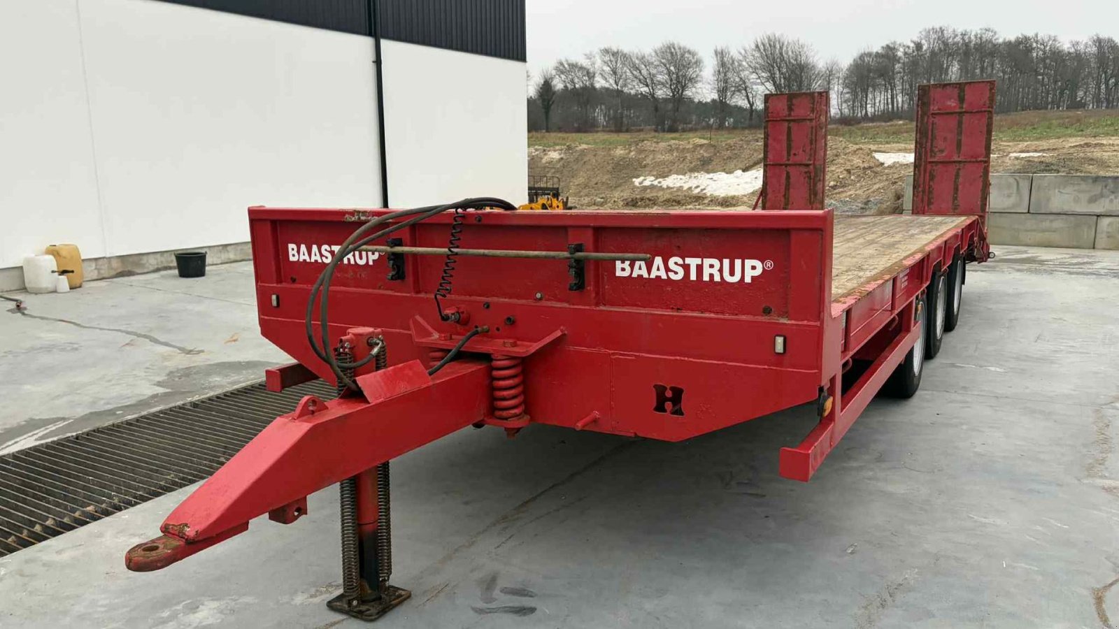 Tieflader van het type Herbst - ATAIR 27 TON MASKINTRAILER, Gebrauchtmaschine in Mariager (Foto 9)