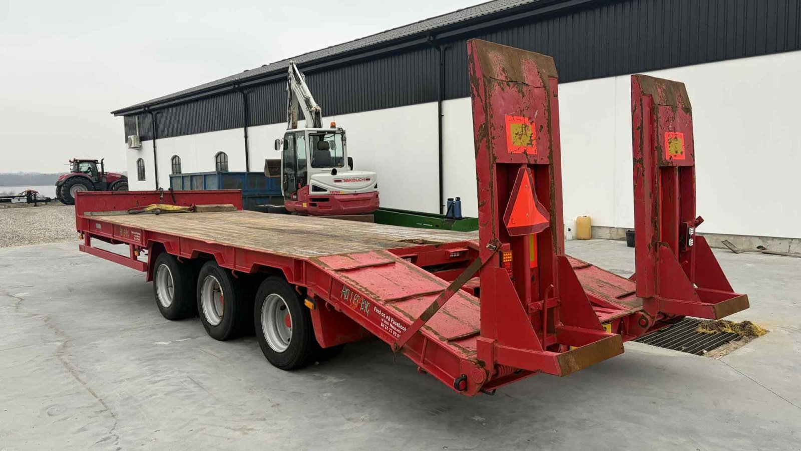 Tieflader van het type Herbst - ATAIR 27 TON MASKINTRAILER, Gebrauchtmaschine in Mariager (Foto 4)