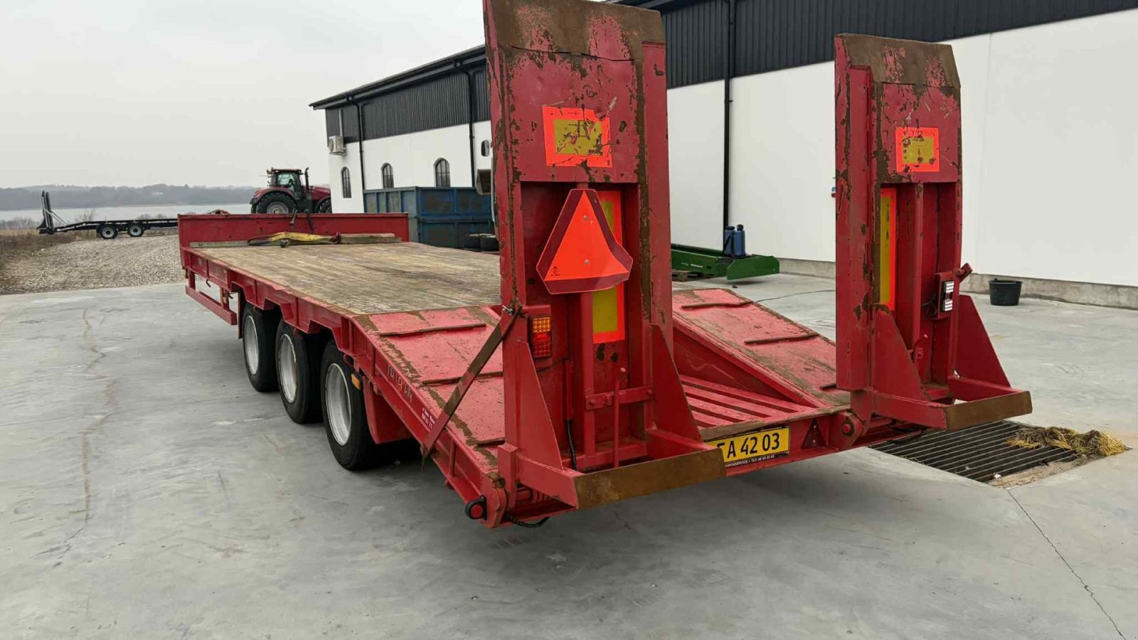 Tieflader van het type Herbst - ATAIR 27 TON MASKINTRAILER, Gebrauchtmaschine in Mariager (Foto 5)