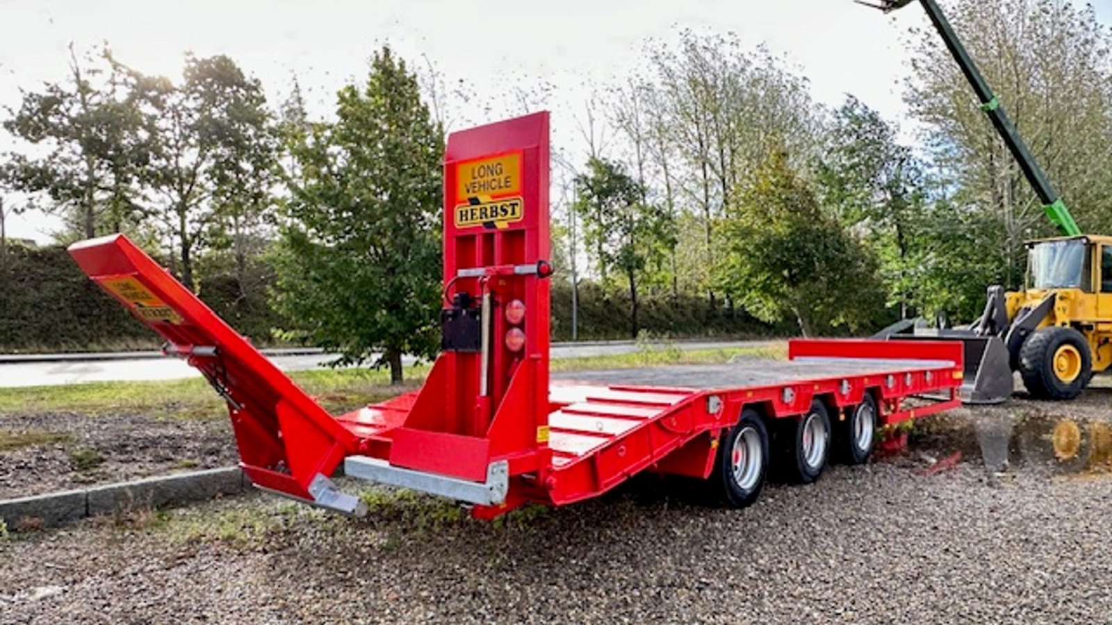 Tieflader des Typs Herbst - ATAIR 33t Heavy Duty blokvogn, Gebrauchtmaschine in Videbæk (Bild 2)