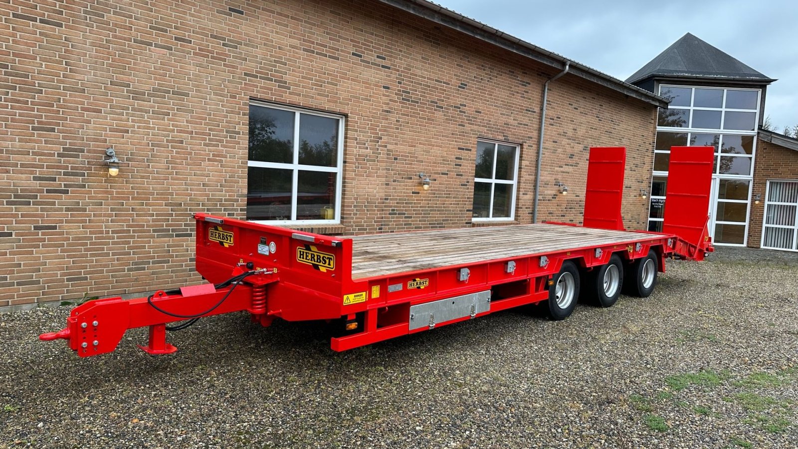 Tieflader des Typs Herbst - ATAIR 33t Heavy Duty blokvogn, Gebrauchtmaschine in Videbæk (Bild 1)