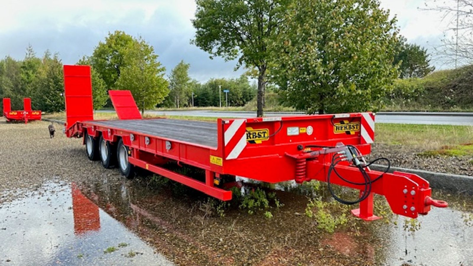 Tieflader des Typs Herbst - ATAIR 33t Heavy Duty blokvogn, Gebrauchtmaschine in Videbæk (Bild 3)