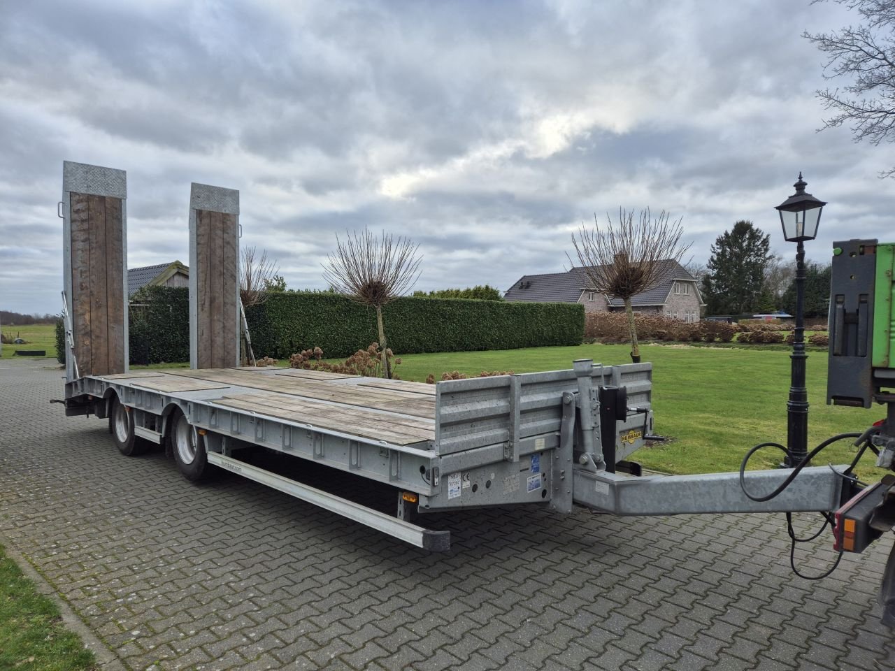 Tieflader tip Humbaur HBTZ 217242 Tandem dieplader, Gebrauchtmaschine in Weiteveen (Poză 2)