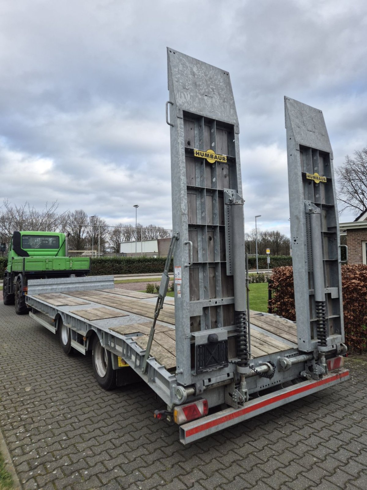 Tieflader tip Humbaur HBTZ 217242 Tandem dieplader, Gebrauchtmaschine in Weiteveen (Poză 4)