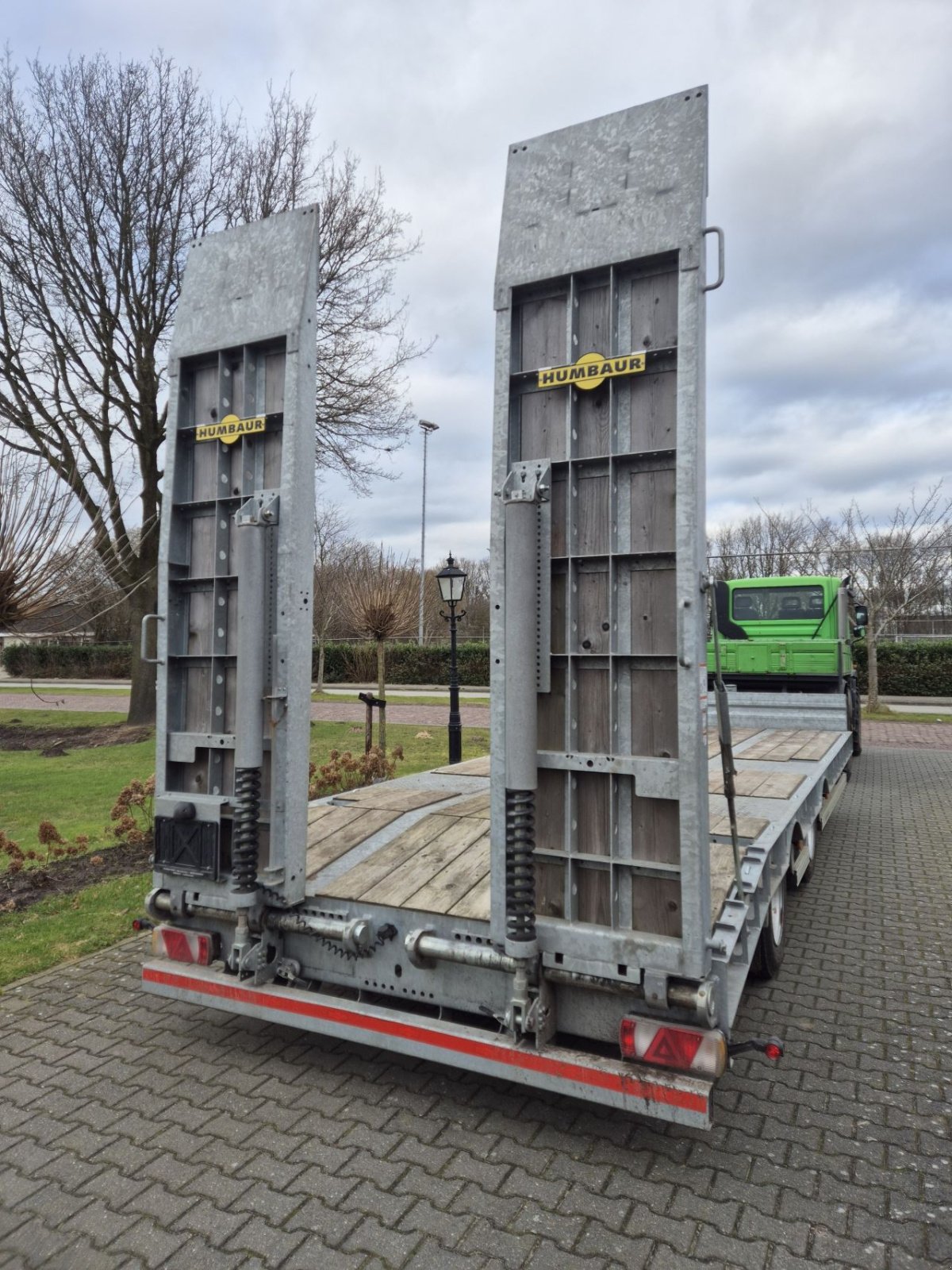 Tieflader tip Humbaur HBTZ 217242 Tandem dieplader, Gebrauchtmaschine in Weiteveen (Poză 3)