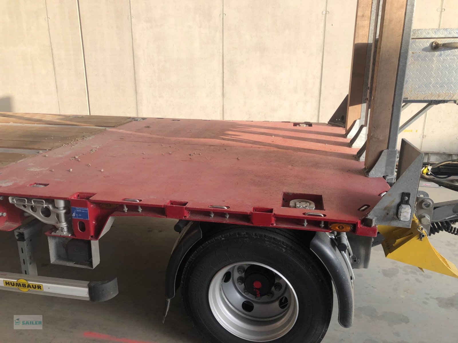 Tieflader типа Humbaur HTD, Gebrauchtmaschine в Landsberg (Фотография 4)