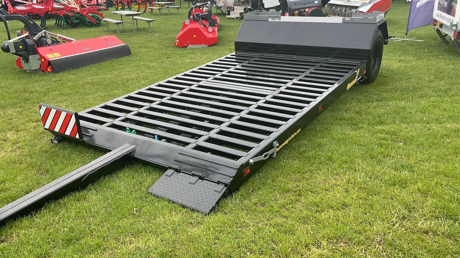 Tieflader tip Hummel Blokvogn/maskintrailer, Gebrauchtmaschine in Maribo (Poză 4)