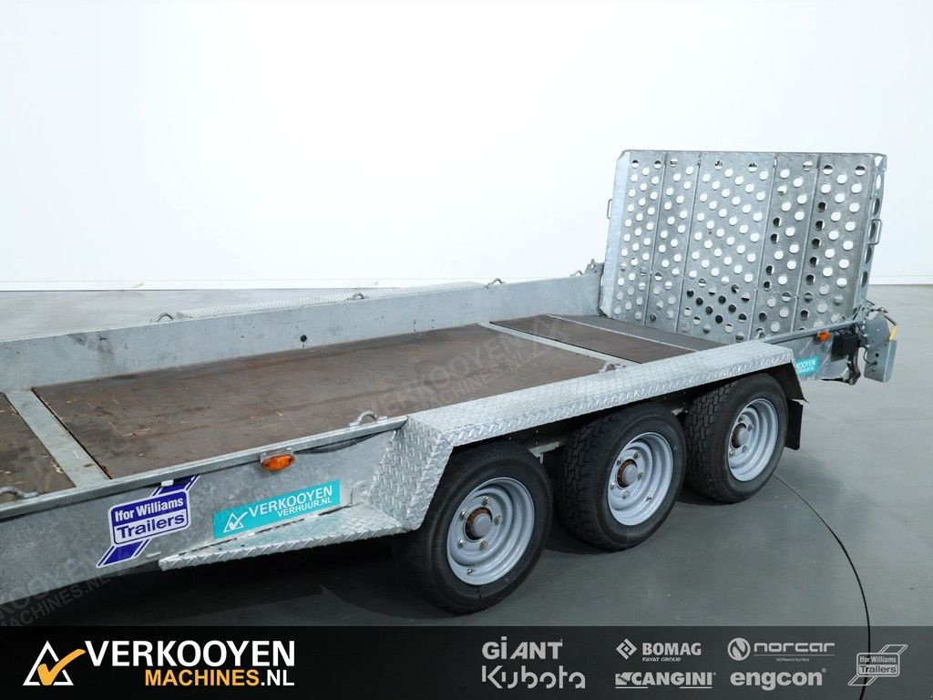 Tieflader des Typs Ifor Williams GH146 BT 3-asser Machinetransporter, Neumaschine in Vessem (Bild 8)