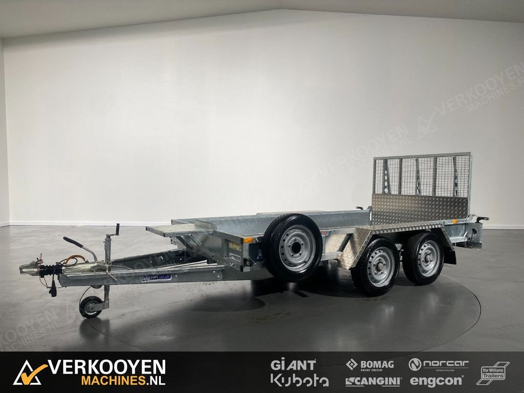 Tieflader a típus Ifor Williams GP126 Klep Machinetransporter VOORRAAD, Neumaschine ekkor: Vessem (Kép 1)