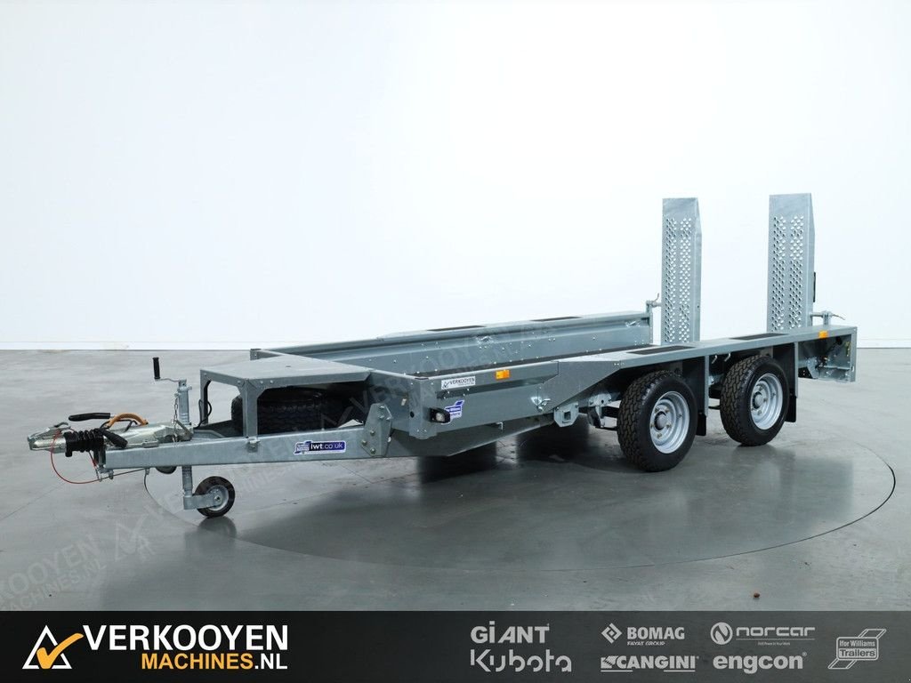 Tieflader des Typs Ifor Williams GX125 HD Skids (13&quot;), Neumaschine in Vessem (Bild 1)