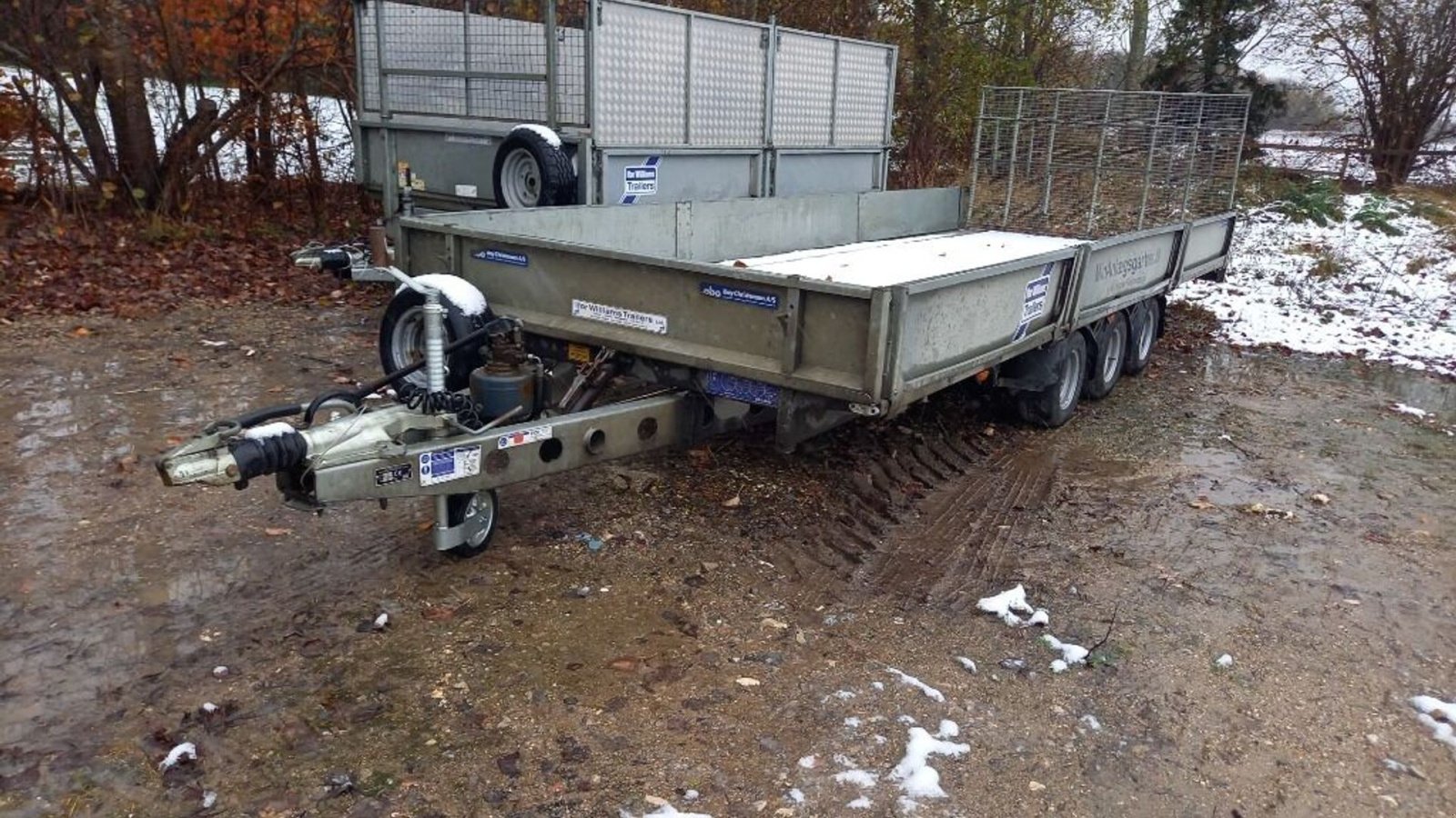 Tieflader tip Ifor Williams TB5521-353, Gebrauchtmaschine in Rødovre (Poză 1)