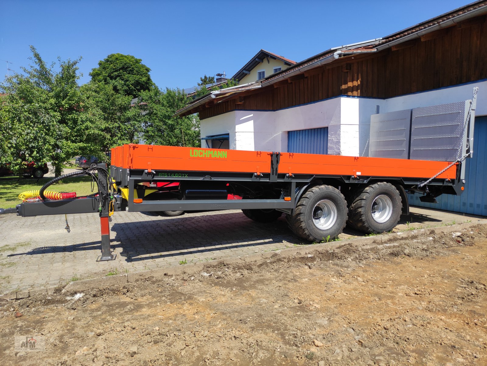 Tieflader des Typs Lochmann BL 14, Neumaschine in Haibach (Bild 1)