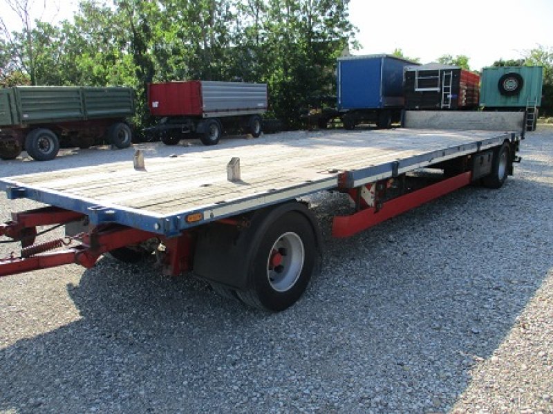Tieflader du type Meusburger 18 t Jumbo Ladehöhe 0.90 m, Ladefläche 8.60 x 2.55 m, Gebrauchtmaschine en Rain-Gempfing (Photo 1)
