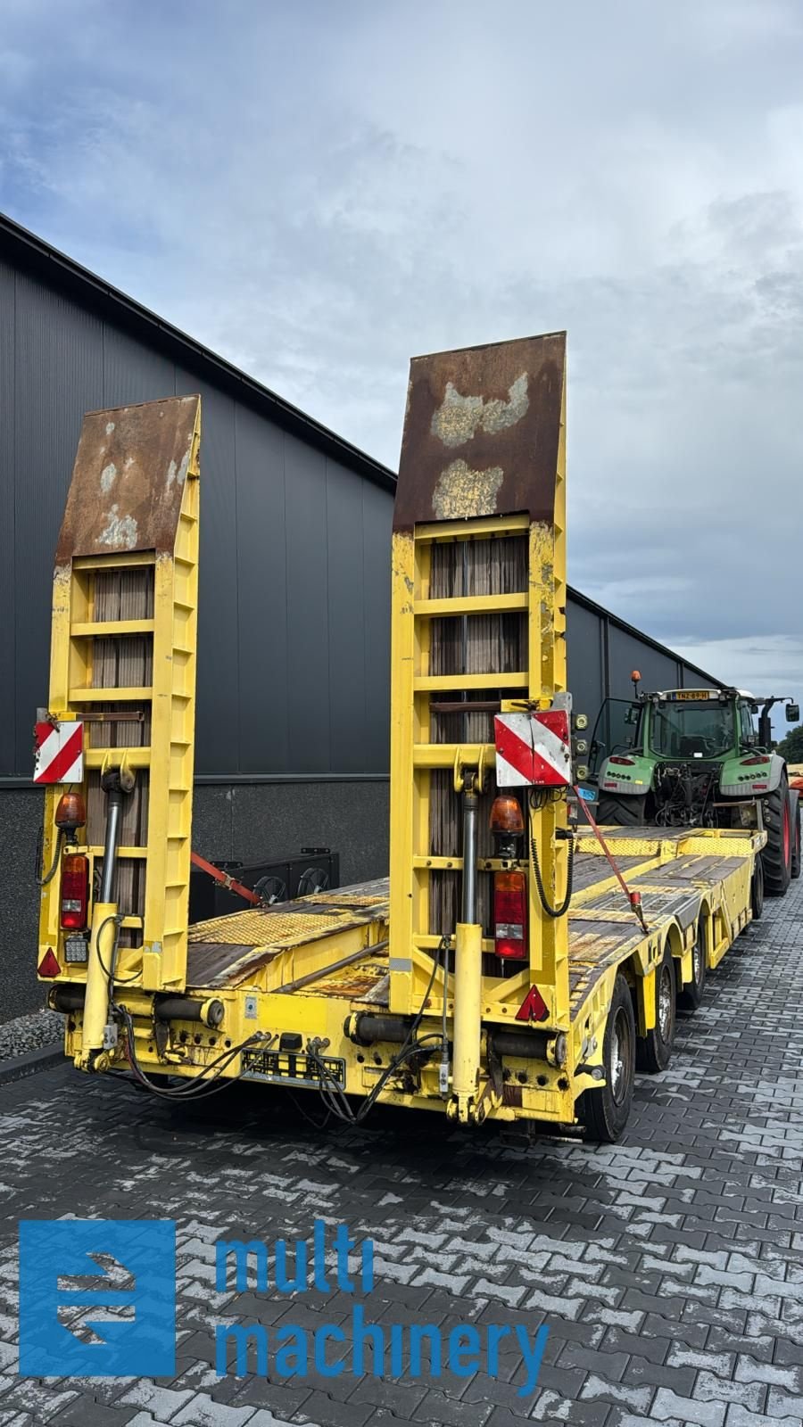 Tieflader от тип Meusburger 5-asser met wielkuipen, Gebrauchtmaschine в Geesteren (Снимка 3)