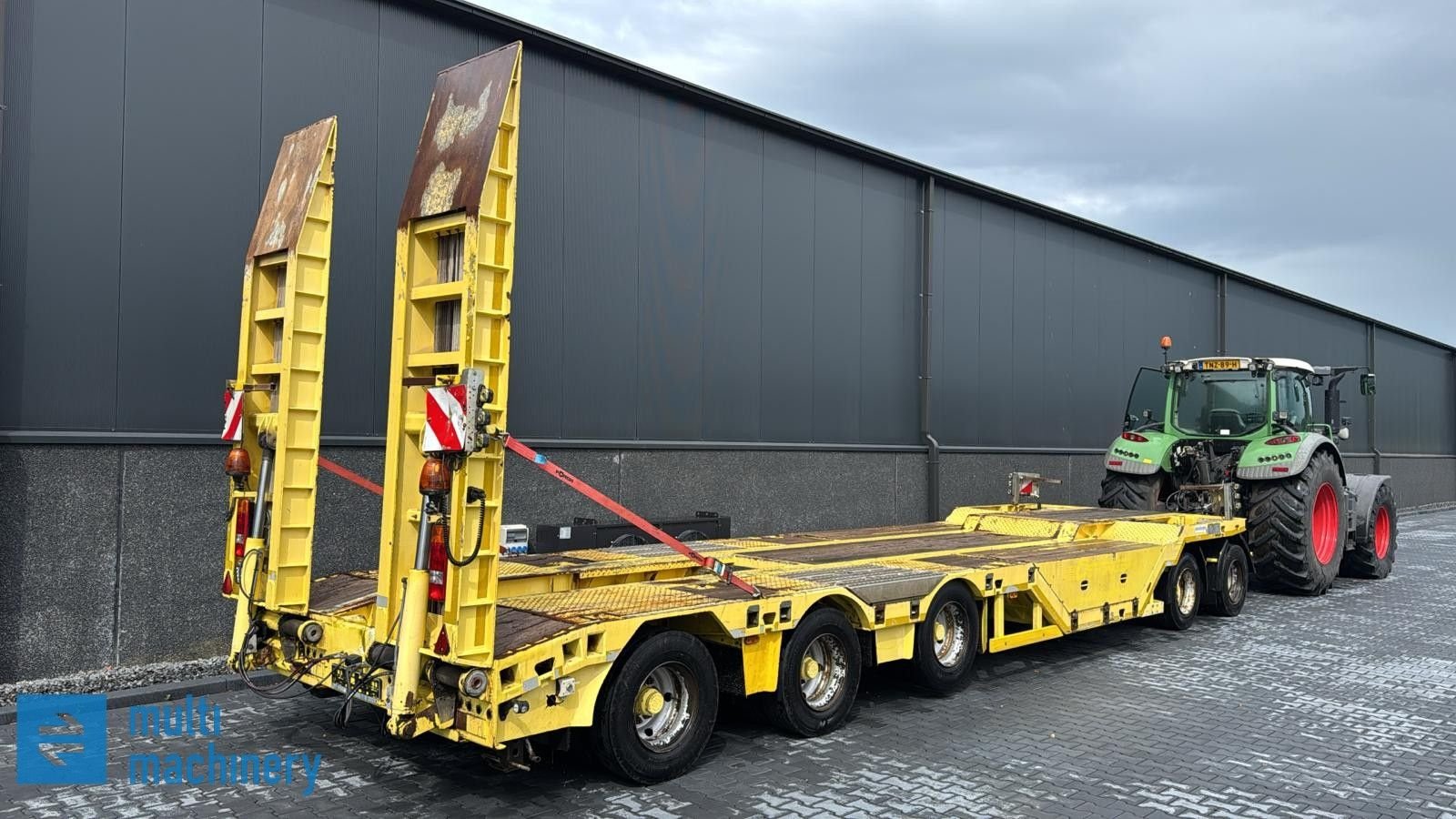 Tieflader от тип Meusburger 5-asser met wielkuipen, Gebrauchtmaschine в Geesteren (Снимка 2)