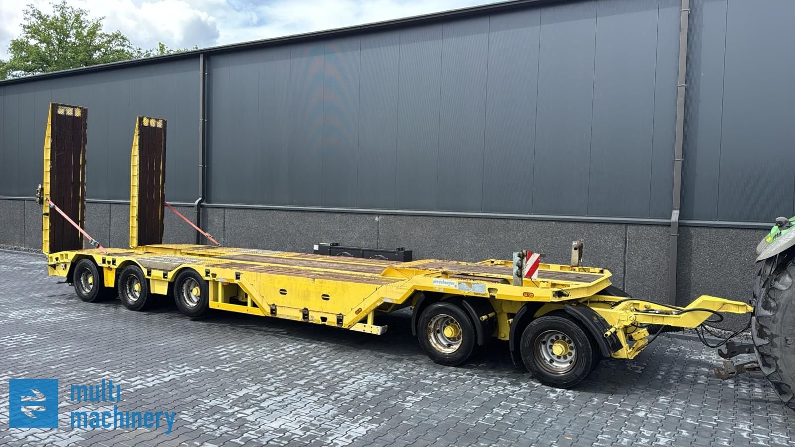 Tieflader от тип Meusburger 5-asser met wielkuipen, Gebrauchtmaschine в Geesteren (Снимка 1)