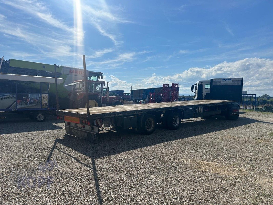 Tieflader типа Meusburger Auflieger, Tieflader 2-Achser Zwillingsbereifung, Gebrauchtmaschine в Schutterzell (Фотография 9)