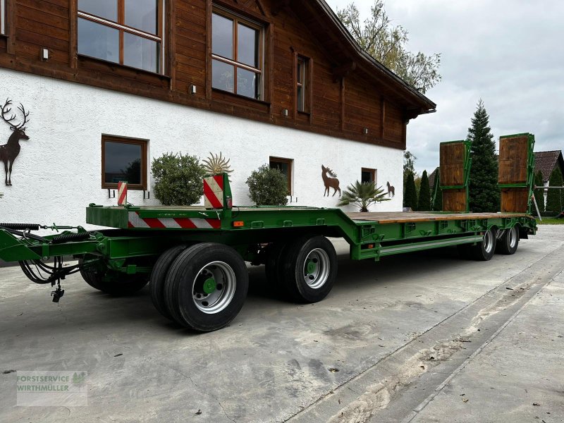 Tieflader des Typs Müller-Mitteltal 4-Achser Tiefladeranhänger, Gebrauchtmaschine in Gerzen (Bild 1)