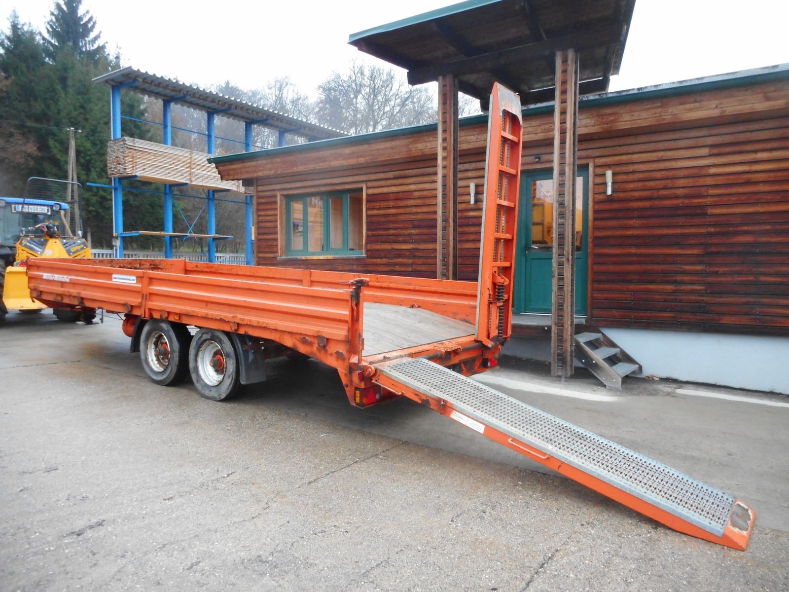 Tieflader des Typs Müller-Mitteltal ETUE-TA 11,0 Tandemtieflader mit Rampen! 8t NL!, Gebrauchtmaschine in St. Nikolai ob Draßling (Bild 11)