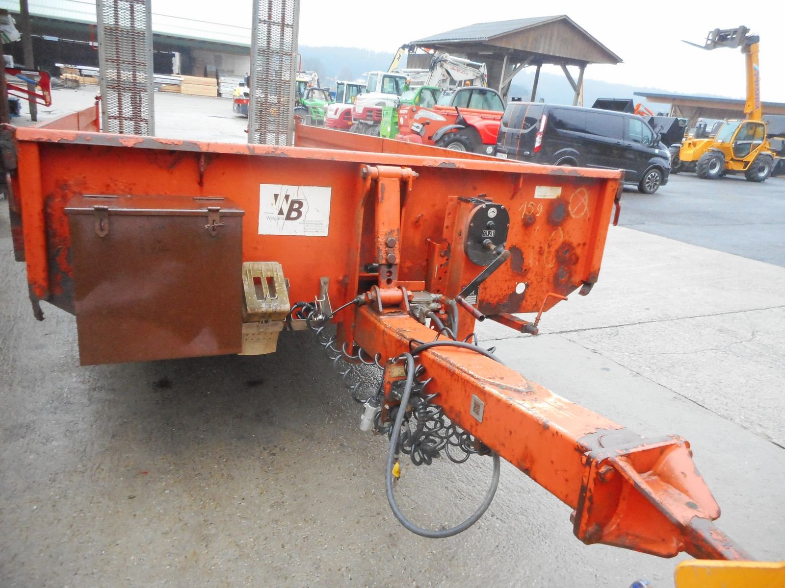 Tieflader des Typs Müller-Mitteltal ETUE-TA 11,0 Tandemtieflader mit Rampen! 8t NL!, Gebrauchtmaschine in St. Nikolai ob Draßling (Bild 7)