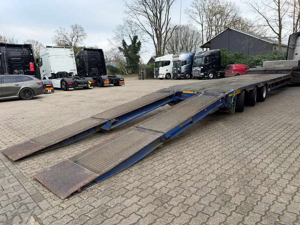 Tieflader des Typs Nooteboom 3AS gedwongen gestuurd Oprijkleppen Hefbaar bed!, Gebrauchtmaschine in Saasveld (Bild 5)