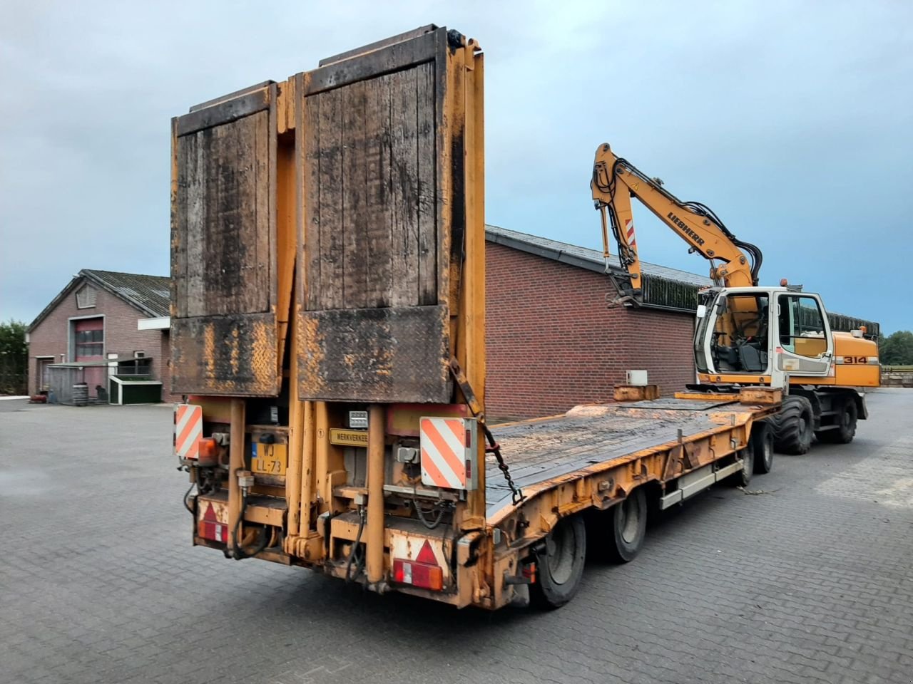 Tieflader tipa Nooteboom ASD-40-22, Gebrauchtmaschine u nistelrode (Slika 4)