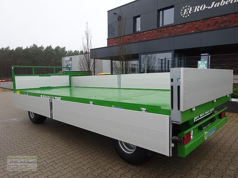Tieflader des Typs PRONAR Ballenwagen Flachwagen mit ALU-Bordwände, NEU, Neumaschine in Itterbeck (Bild 9)