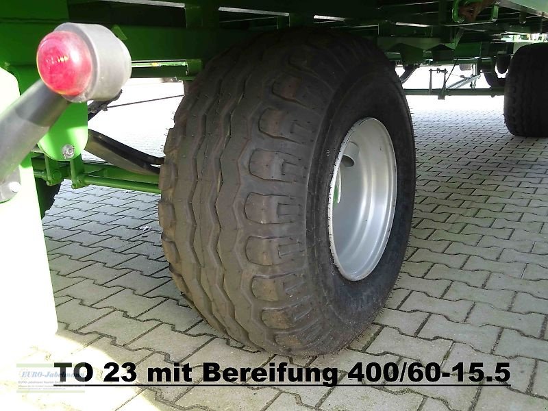 Tieflader des Typs PRONAR Flachwagen für Ballen- Kartoffelkisten- Gemüsekisten- und Obstkistentransport, TO 23, 15 to, NEU, Neumaschine in Itterbeck (Bild 14)