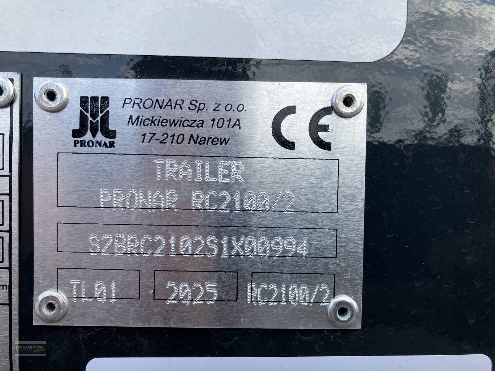 Tieflader des Typs PRONAR RC 2100/2, Neumaschine in Gampern (Bild 21)