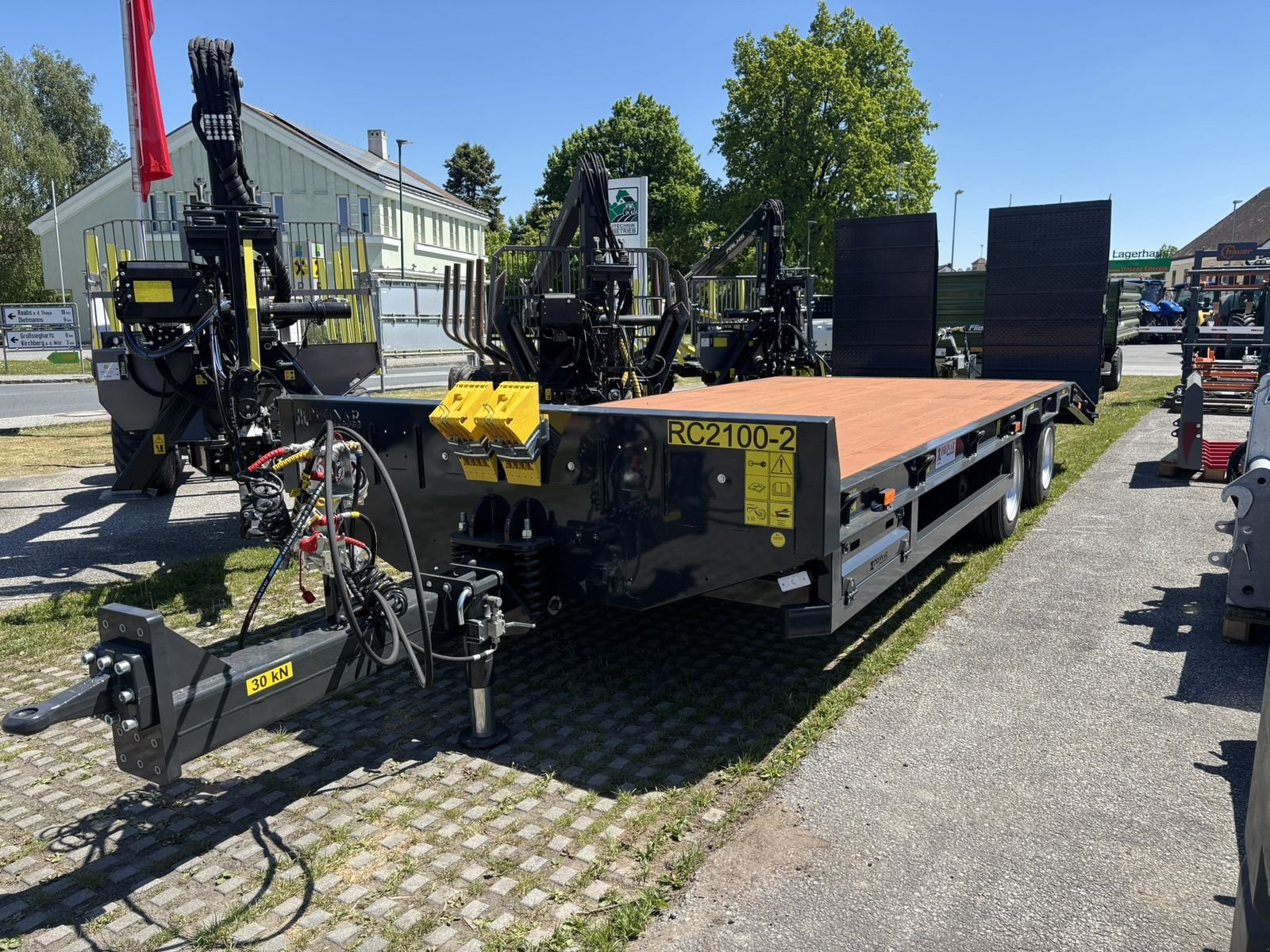 Tieflader des Typs PRONAR RC 2100 - 2, Neumaschine in Göpfritz (Bild 1)