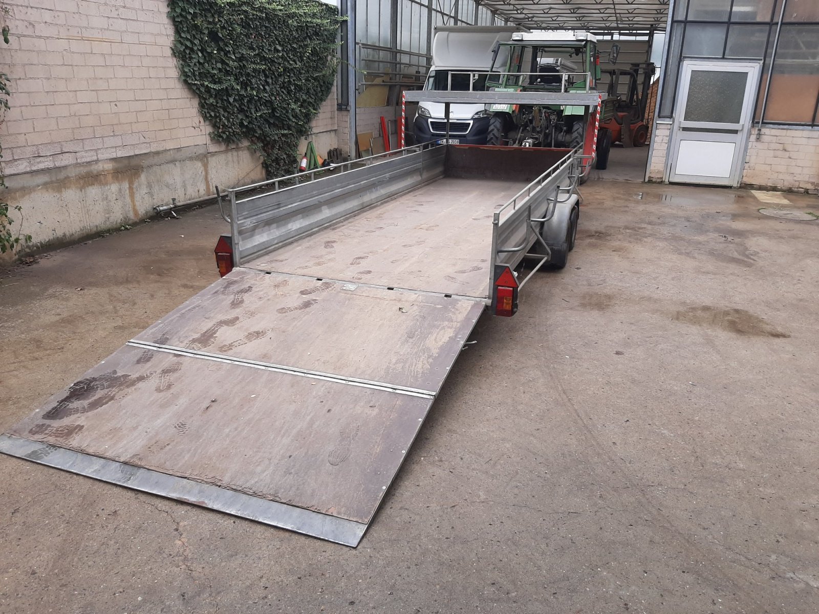 Tieflader typu Schutz Fahrzeugbau offener Kastenanhänger, Gebrauchtmaschine v Sennfeld (Obrázek 8)