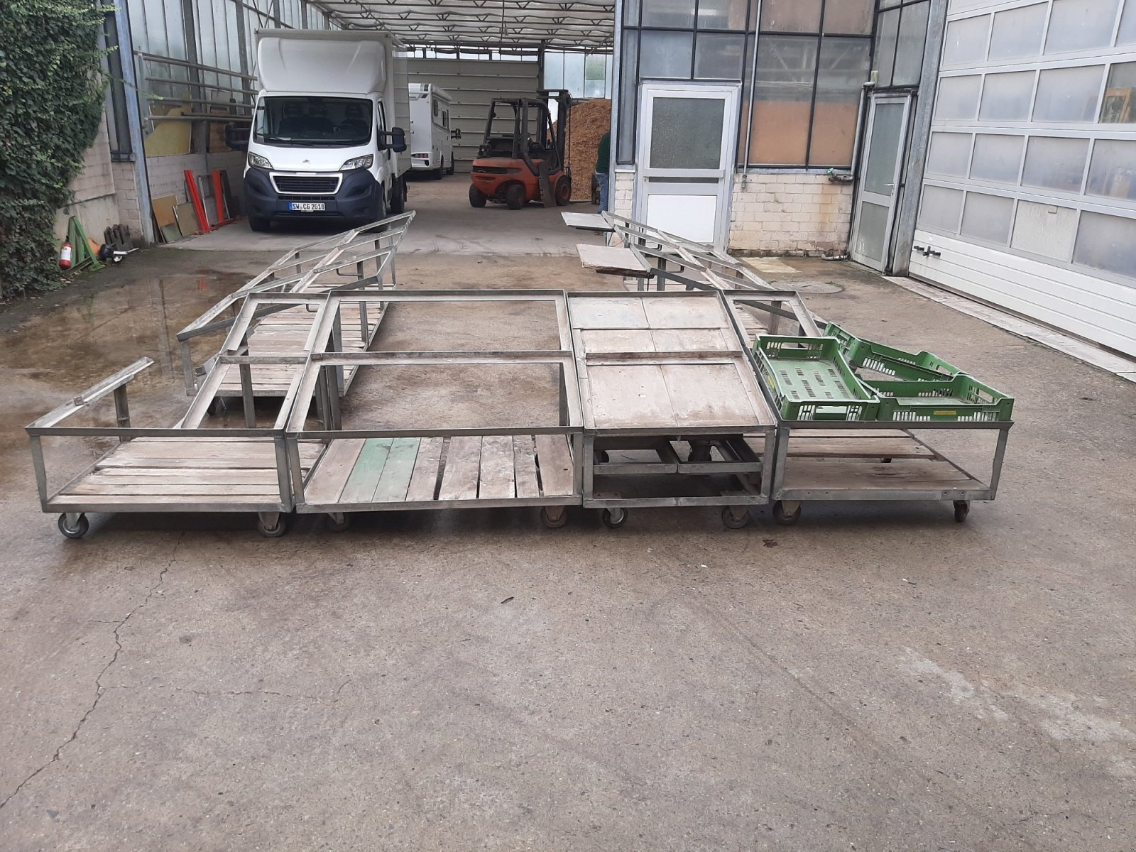 Tieflader typu Schutz Fahrzeugbau offener Kastenanhänger, Gebrauchtmaschine v Sennfeld (Obrázek 15)