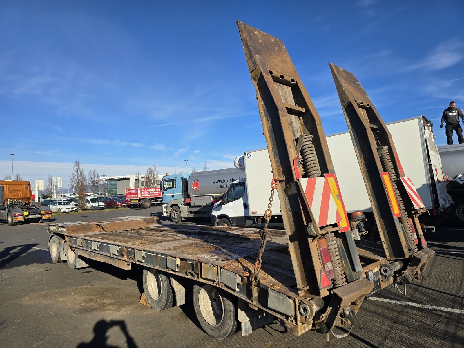 Tieflader от тип Schwarzmüller T4, Gebrauchtmaschine в Gabersdorf (Снимка 7)