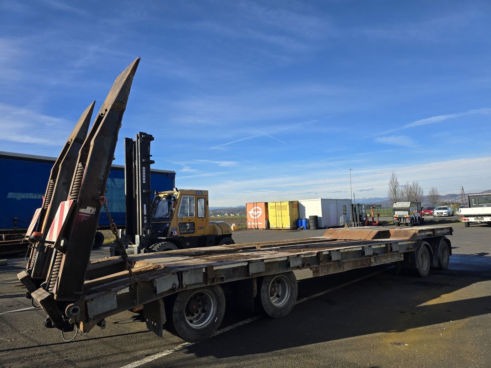 Tieflader от тип Schwarzmüller T4, Gebrauchtmaschine в Gabersdorf (Снимка 9)