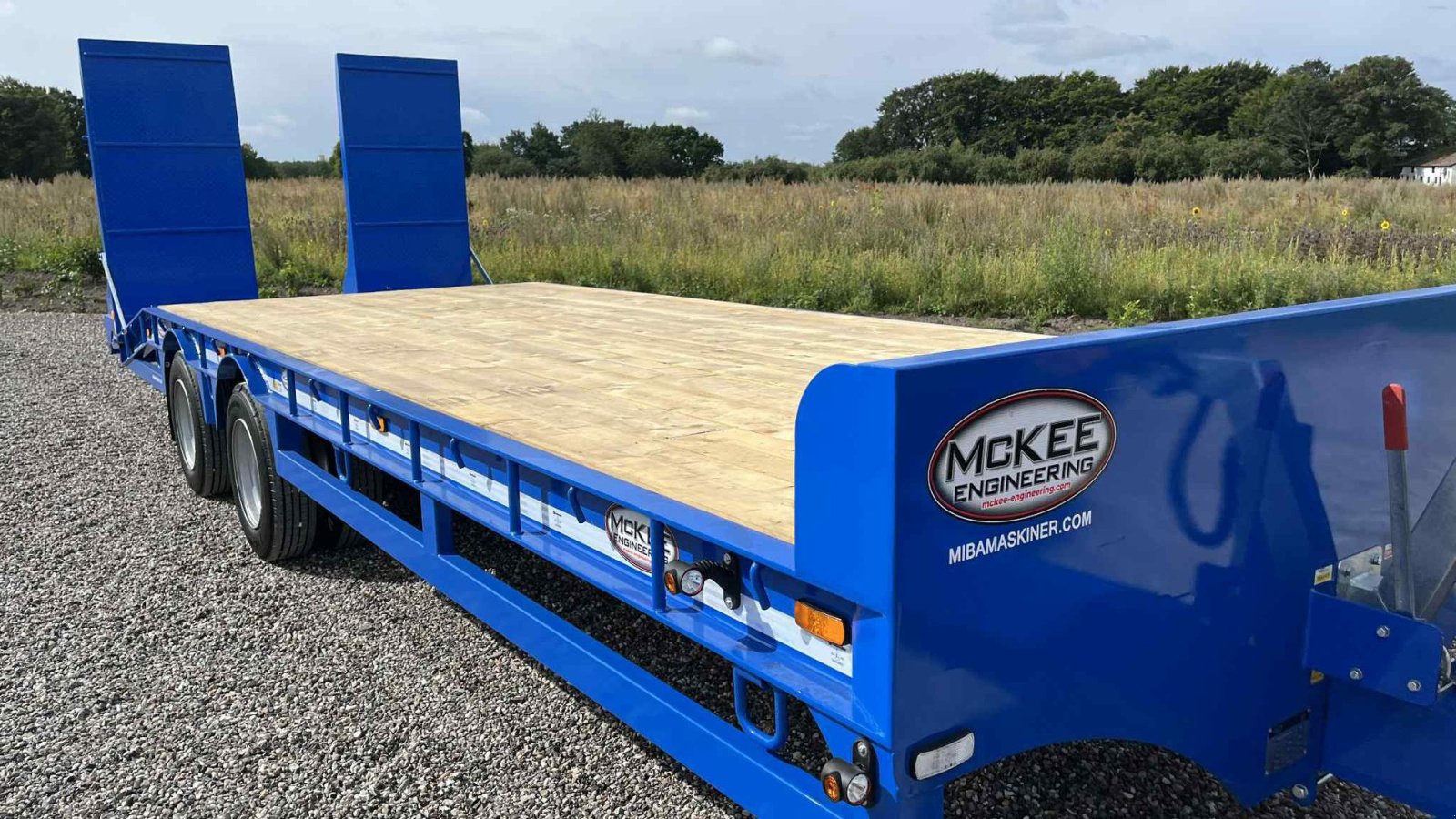 Tieflader typu Sonstige 19T LL maskintransportvogn, Gebrauchtmaschine v Mariager (Obrázek 8)