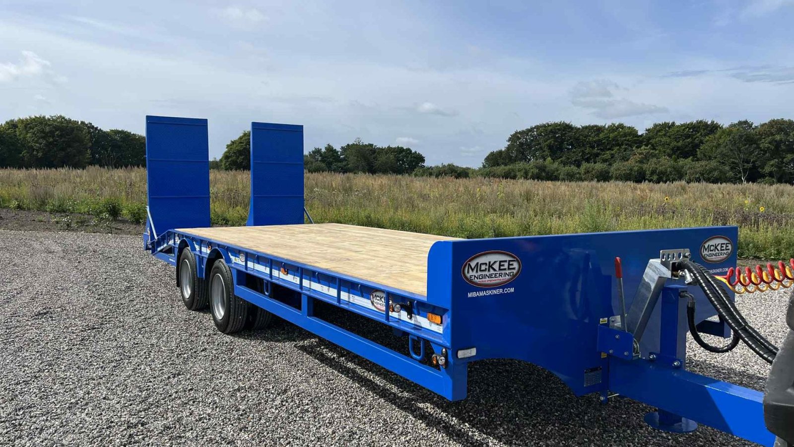 Tieflader typu Sonstige 19T LL maskintransportvogn, Gebrauchtmaschine v Mariager (Obrázek 9)